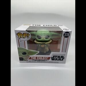 Funko Pop!‎ Vinyl: Star Wars - The Child with Cup #378 With Protector! ￼